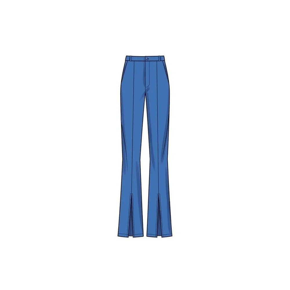 Simplicity S9689 Sewing Pattern‎ Misses Vest Tailored Pants Sizes 30W-38W Plus